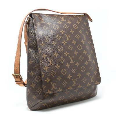 Borsa Louis Vuitton Musette GM: Monogram Marrone di Lusso Usato