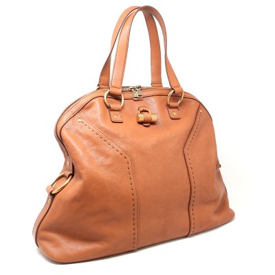 Borsa Yves Saint Laurent Muse: Borsa in Pelle Marrone di Lusso Usata